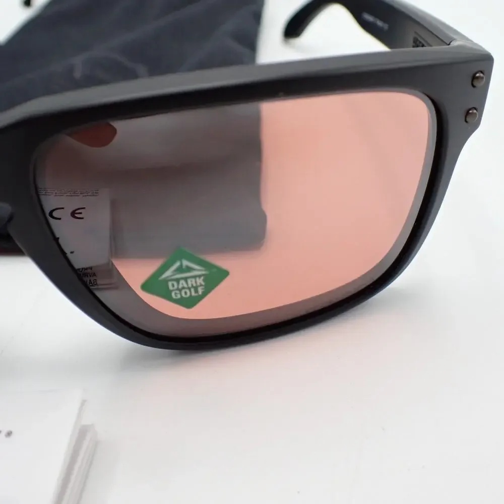 Oakley Holbrook OO9102-K055 Prizm Dark Golf Sunglasses Matte Black